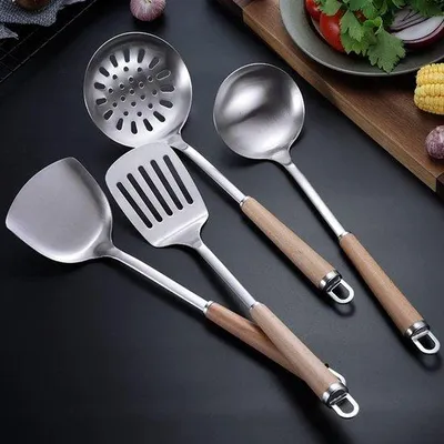 Produktbild von Famanu Küchengeschirr Set - 4 Teile - Hitzebeständig