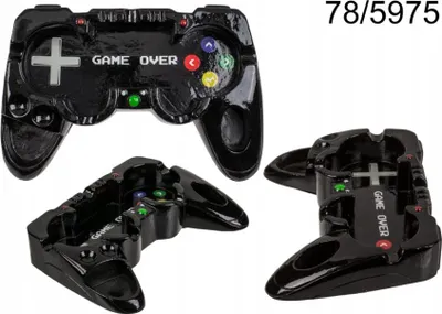 Zdjęcie produktu dla Popielniczka dla graczy - Gamepad - czarny Daklos
