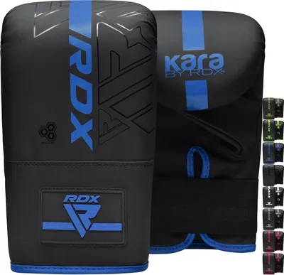 Produktbild von RDX Boxing Gloves for Kickboxing and Muay Thai Training, Maya Hide Leather Kara Punching Bag Gloves for Martial Arts, Sparring, Boxing, MMA, Punching Gloves for Fitness Punching, Sandbag (REUSABLE)