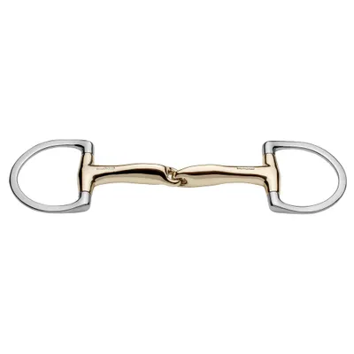 Produktbild von Sprenger novocontact Olivenkopf Unterlegtrense 14 mm einfach gebrochen Sensogan, Größe:125 mm