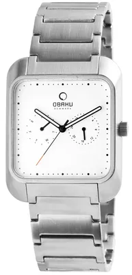 Produktbild von Obaku Herrenuhr mit Edelstahlband,229,- €