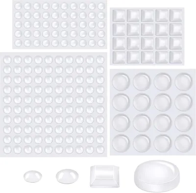 Produktbild von 206 Stück Selbstklebend Elastikpuffer Türpuffer Schutzpuffer