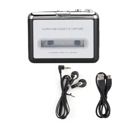 Obrázek produktu pro Převodník USB kazety na MP3 Stereofonní hudební přehrávač Kazetový přehrávač