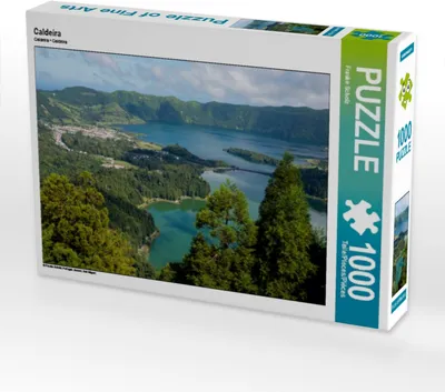 Produktbild von Calvendo Caldeira 1000 Teile Puzzle quer 640x480mm, Scholz Frauke; 7431702