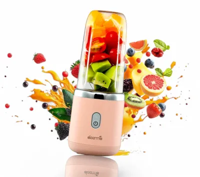 Deerma NU05 Kabelloser Smoothie-Mixer, 1500 mAh, 21.000 U/min, 0,6 kg