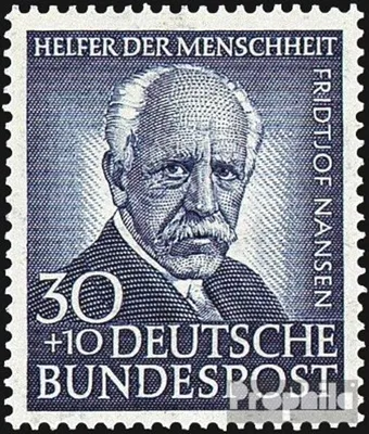 Produktbild von Briefmarken BRD (BR.Deutschland) 1953 Mi 176 gestempelt Helfer der Menschheit (IV)