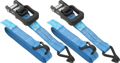 Immagine prodotto di Cinghia con cricchetto e ganci 2pcs 500daN 38mm x 5m