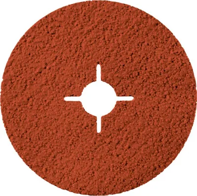 Produktbild von Fiberscheibe D115xBohrung22,23mm K.P60 Keramikkorn Max.Drehzahl13300U/min Metabo