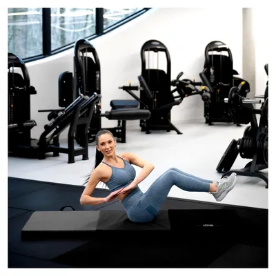 Produktbild von Klappbare Gymnastikmatte Sportmatte Trainingsmatte - 180x60 cm - Gymnastik, Yoga, Judo, Karate, Fitness, Pilates, Kampfsport