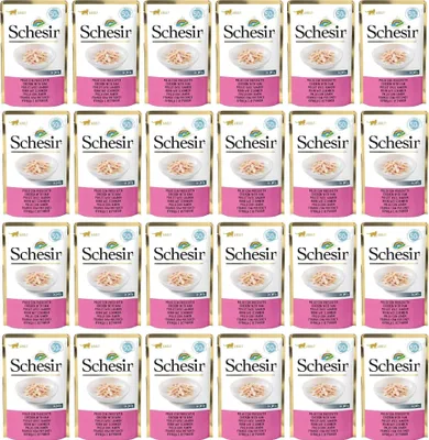 Produktbild von Schesir Huhn mit Schinken 50 gx30