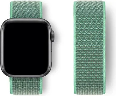 Produktbild von Nylon Loop Armband für Apple Watch 1-10 / SE Ultra Sport Stoff Ersatzband