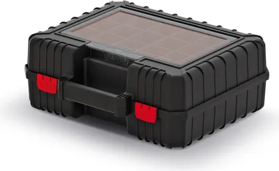 Produktbild von Werkzeugkiste Sortierbox mit Behältern Werzeugkoffer Toolbox Kunststoff