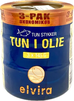 Produktbild von Insula Thunfisch in Sonnenblumenöl 3er Pack 3x 145g