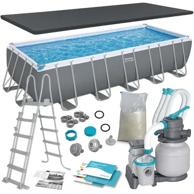 Immagine prodotto di Bestway 5612B 640 x 274 x 132 cm piscina da giardino con telaio 12in1