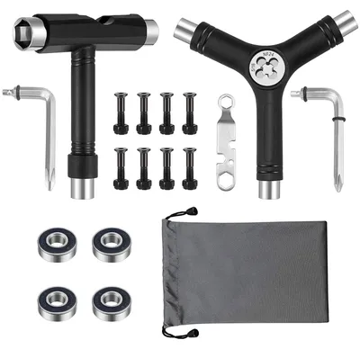 Image de Solidchoice - 15 pièces : outils multifonctions pour skateboard