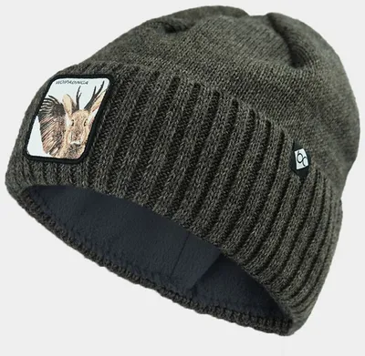 Bavarian Caps Strickmütze "Woipadinga" in grau