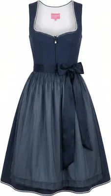 Produktbild von Dirndl Kaelora 60cm Länge blau 46