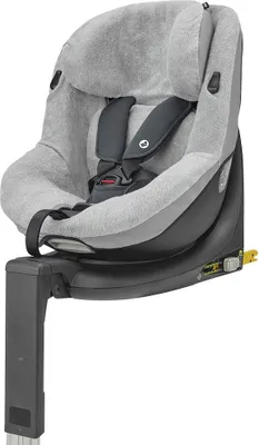 Produktbild von Maxi-Cosi Sommerbezug, passend für Maxi-Cosi Mica & Mica Up Kindersitz, Schonbezug für Autositz, Bezug für die warmen Sommertage, Fresh grey
