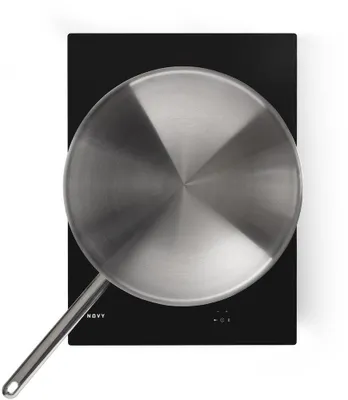 Zdjęcie produktu dla NOVY Induction Wok, Czarny, Wbudowany, 38 cm, Płyta indukcyjna strefowa, Szkło, 1 stref(y)