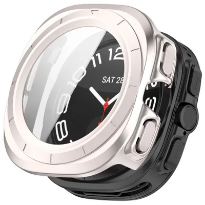 Produktbild von Smartwatch Hülle + H9 Glas TPU Silikon Samsung Galaxy Watch Ultra 2 2026 47mm