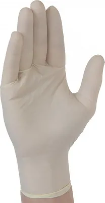 Image de Gants latex non poudrés SINGER - Boite de 100 gants - T.8/M- AUU101078
