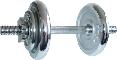 Obrázek produktu pro Činka nakládací, jednoruční 8,5 kg - chromované kotouče