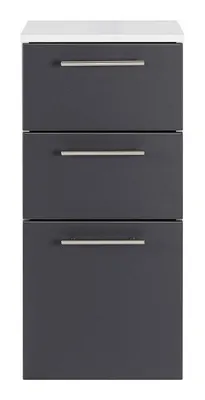 Produktbild von Posseik Midischrank VIVA, anthrazit, 75 cm