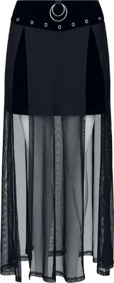 Produktbild von Banned Alternative Kurzer Rock Damen Obsidian Skirt schwarz S