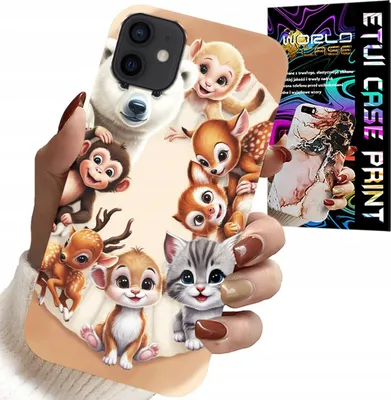 Produktbild von Etui Für Iphone 13 Mini - Kinderrücken In Waldtierhülle
