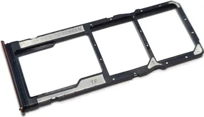 Produktbild von Dual SIM Karten Halter für Xiaomi Redmi Note 10 Pro (M2101K6G), Originalersatz, Goldfarben