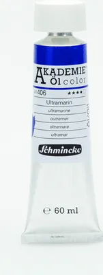 Produktbild von Schmincke 60ml AKADEMIE Öl color Ultramarin Öl 41 406 011