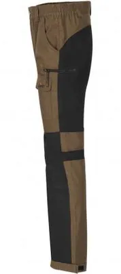 Obrázok produktu pre Pánske outdoorové nohavice Öland (olivová/čierna farba), veľkosť XXL