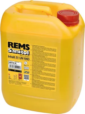Zdjęcie produktu dla Rems Środek Do Gwintowania Sanitol 5L Do Instalacji Wody Pitnej