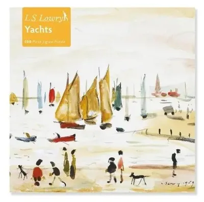 Zdjęcie produktu dla Adult Jigsaw Puzzle L.S. Lowry: Yachts (500 Pieces)