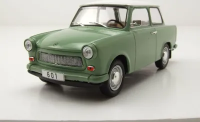 Produktbild von Whitebox 124241 Trabant 601 Trabbi 1965 hellgrün weiß 1:24