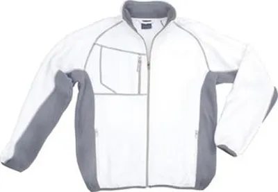 Produktbild von Excess Fleecejacke Champ Gr. S weiß/grau