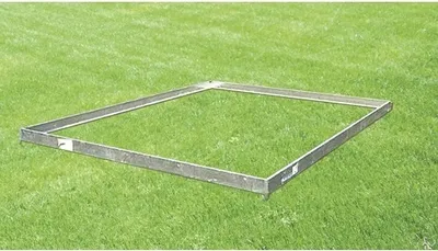 Produktbild von Fundament, blank, für Gewächshaus Magnum 128, 9,9 m²
