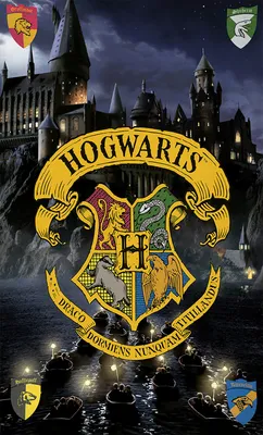 Produktbild von Harry Potter Hogwarts Badetuch 75x150