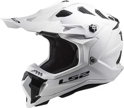 Immagine prodotto di LS2 MX700 Subverter Evo II Casco da motocross solido, bianco, L (59/60)