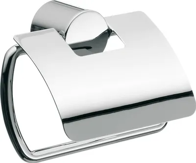 Produktbild von emco rondo 2 Toilettenpapierhalter mit Deckel, chrom, 450000100