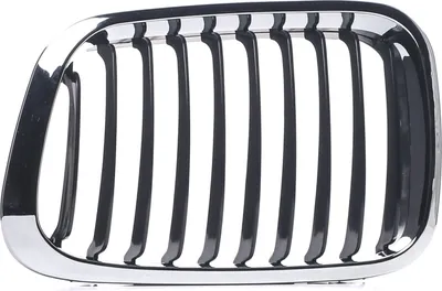 Image de VAN WEZEL Grille de calandre Noir Avant Gauche (0646515) pour BMW 3 | Grille de calandre,