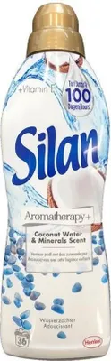 Zdjęcie produktu dla Silan Płyn do płukania tkanin o zapachu wody kokosowej i minerałów - 36 prań