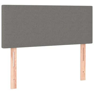 Produktbild von Kopfteil Dunkelgrau 90x5x78/88 cm Stoff