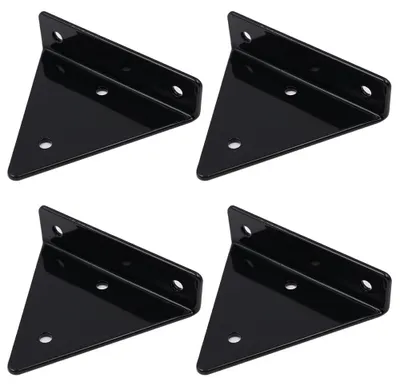 Immagine prodotto di Omgoods - Supporti triangolari invisibili per mensole, set di 4 per mensole a parete