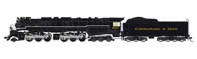 Produktbild von Rivarossi Güterzugdampflokomotive 2-6-6-6 Allegheny Cheseapeake & Ohio 1653 HR29
