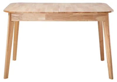 Produktbild von Ausziehbarer Esstisch aus Massivholz, von 120 bis 160 cm – SOLINE