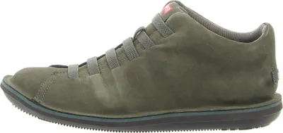 Zdjęcie produktu dla Casualowe sznurowane buty męskie w kolorze zielonym