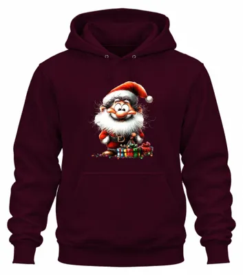 Obrázok produktu pre Mikina s kapucňou Uni, bordová, M