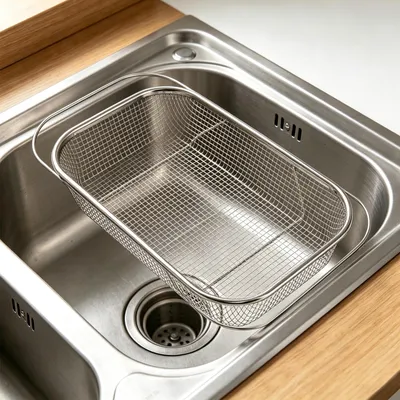Immagine prodotto di Solidchoice - Setaccio da cucina estraibile in acciaio inossidabile