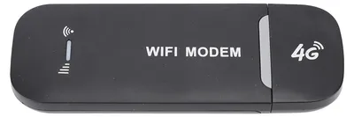 Obrázok produktu pre WiFi modem 4G LTE USB prenosný hotspot WiFi router pre cestovanie s vysokou rýchlosťou a 8 pripojenými zariadeniami Čierna